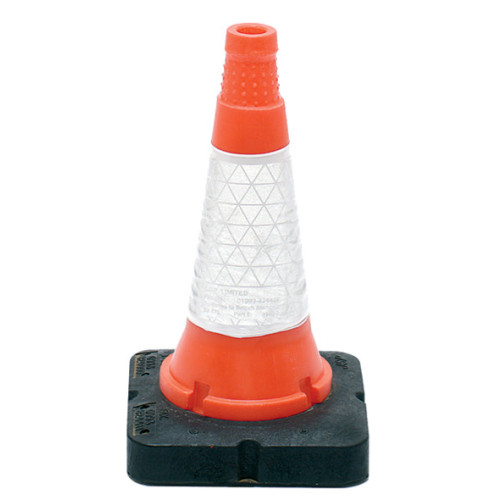 Thermoplastic Road Cone 20"/500mm