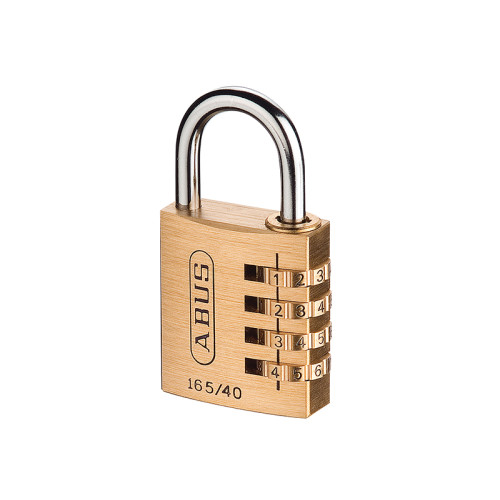 165/30 30mm Solid Brass Body Combination Padlock (3-Digit) Carded