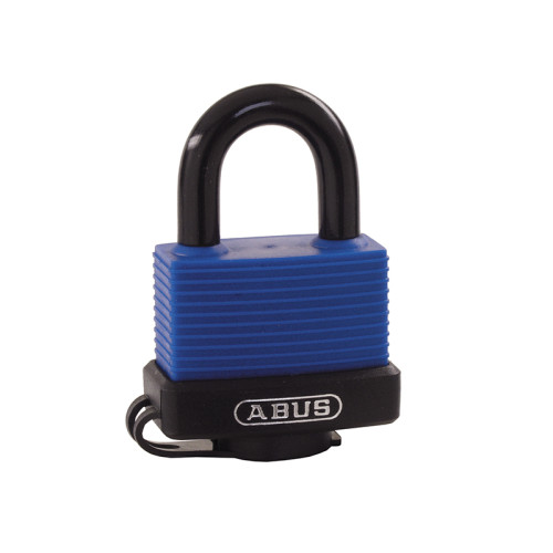 70IB/50mm Aqua Safe Brass Padlock 80mm Long Shackle Carded