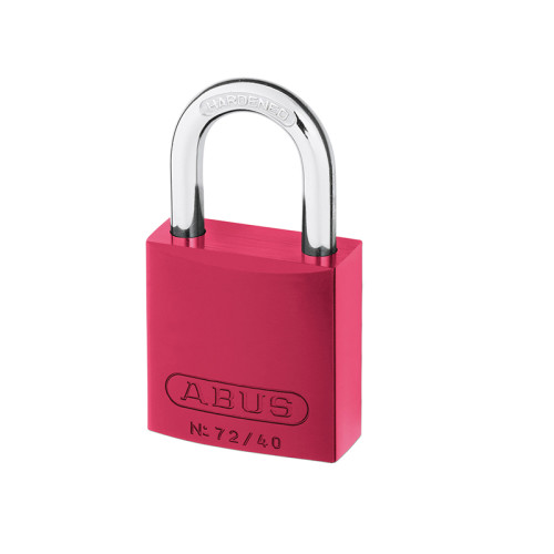 72/40mm Aluminium Padlock Blue Keyed Alike TT60121