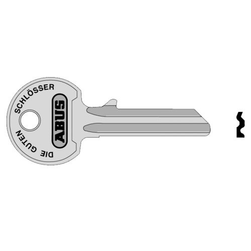 36/55 55mm Right Hand Key Blank