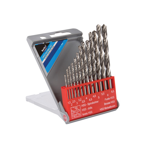 HSS Drill Set of 13 1.5-6.5mm