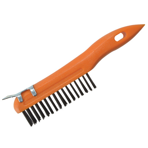 Plastic Wire Brush & Scraper