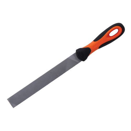 1-100-06-1-2 ERGO™ Handled Flat Bastard Cut File 150mm (6in)