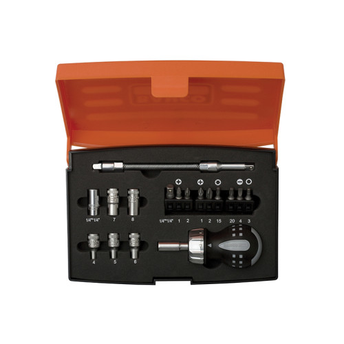 808050S-18 Stubby Ratchet Screwdriver Set, 18 Piece