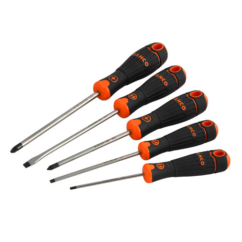 B219.015 BAHCOFIT Screwdriver Set, 5 Piece