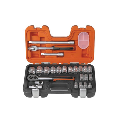 S240 1/2in Drive Socket Set, 24 Piece