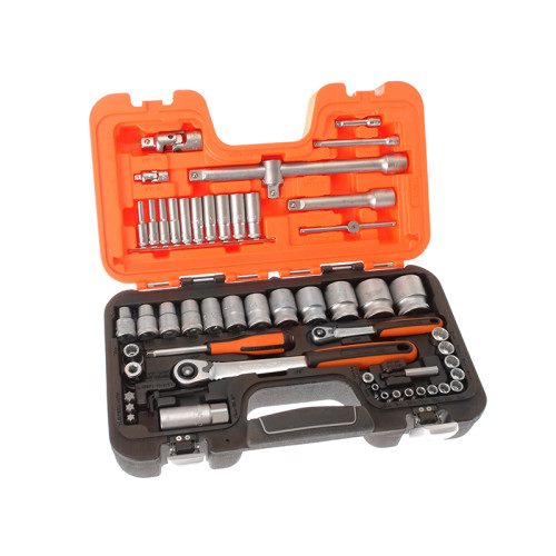 S560 1/4 & 1/2in Drive Socket Set, 56 Piece