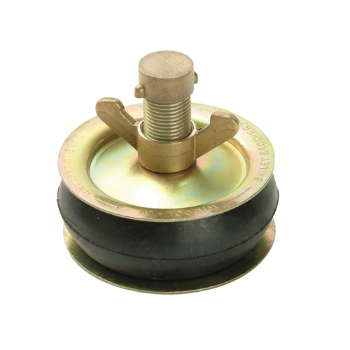 2565 Drain Test Plug 200mm (8in) - Brass Cap