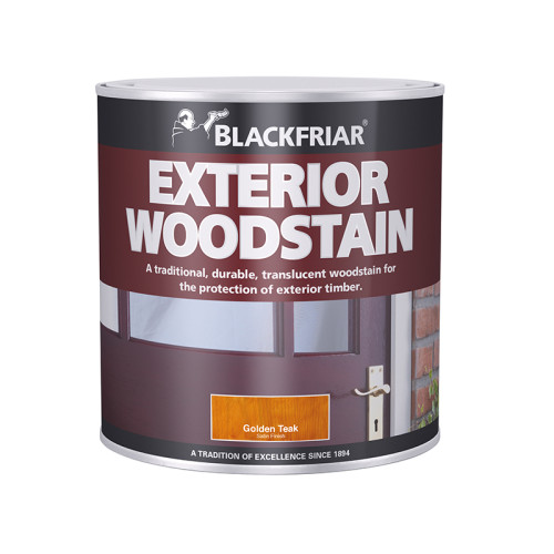 Traditional Exterior Woodstain Rich Mahogany 1 litre