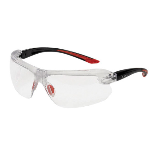 IRI-S Safety Glasses - Clear Bifocal Reading Area +2.0