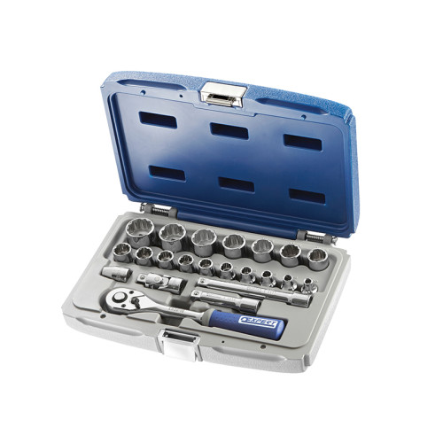 3/8in Drive Socket & Accessory Set, 22 Piece