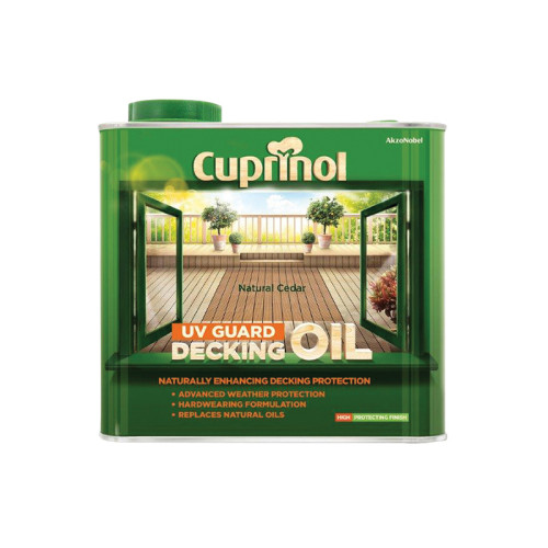 UV Guard Decking Oil Natural 2.5 litre