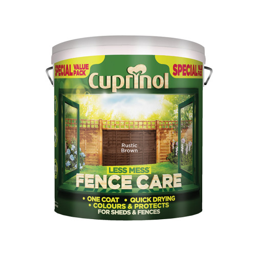 Less Mess Fence Care Black 6 litre