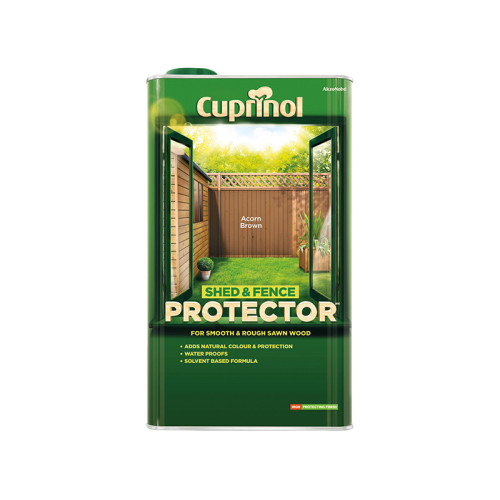 Shed & Fence Protector Acorn Brown 5 litre