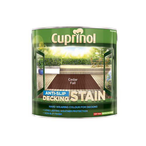 Anti-Slip Decking Stain American Mahogany 2.5 litre