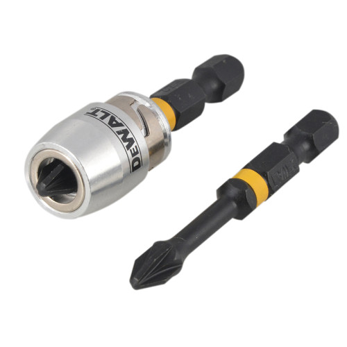 Impact Torsion Bits TX25 x  50mm (x2) and Magnetic Screwlock Sleeve