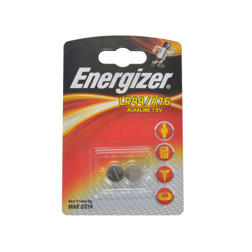 LR44 Button Cell Alkaline Battery (Pack 2)