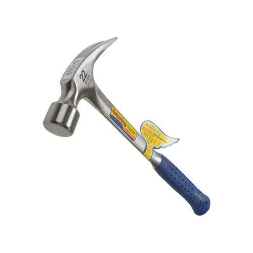 E3/25S Straight Claw Framing Hammer - Vinyl Grip 708g (25oz)