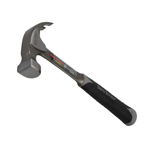 EMR16C Sure Strike All Steel Curved Claw Hammer 450g (16oz)