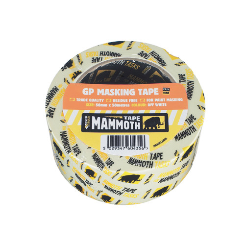 Mammoth Retail Masking Tape 75mm x 50m