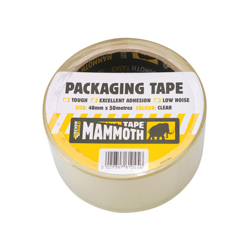 Retail/Labelled Packaging Tape 48mm x 50m Clear