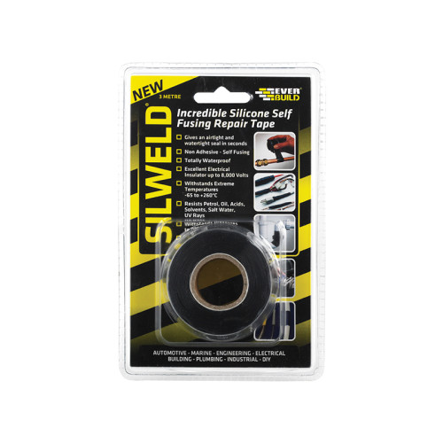 Silweld Tape 3m Black