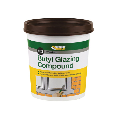 102 Butyl Glazing Compound Brown 2kg