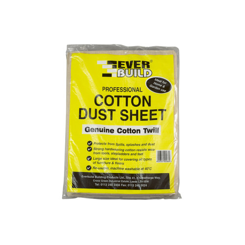 Cotton Dust Sheet 3.6 x 2.7m