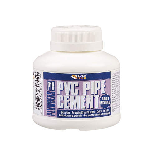 P16 Plumber's PVC Pipe Cement 250ml