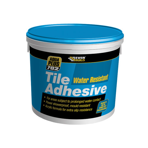 702 Water Resistant Tile Adhesive 16kg/10 litre