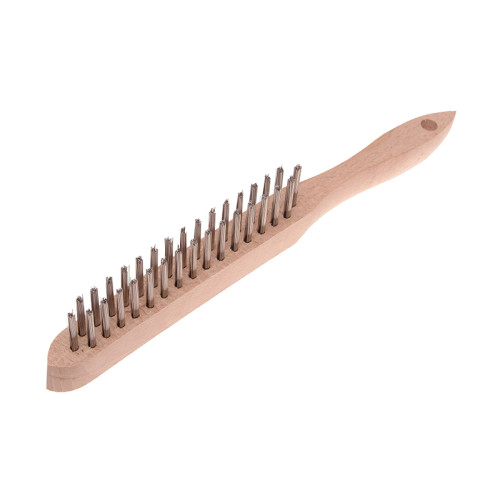 680/S2 Heavy-Duty Stainless Steel Scratch Brush - 2 Row