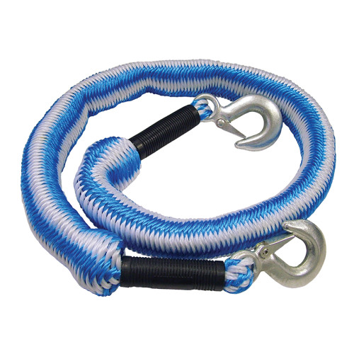 Tow Rope Expanding 4m Metal Hooks 3 Tonnes