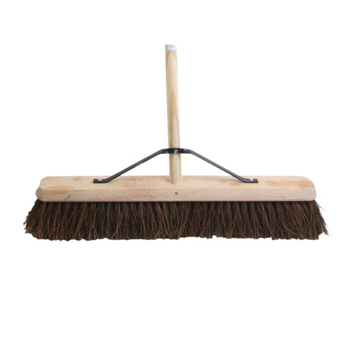 Stiff Bassine Broom 450mm (18in) + Handle & Stay