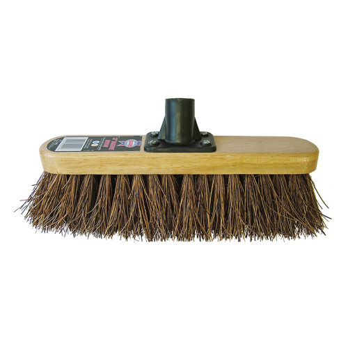 Bassine Varnished Broom Head 300mm (12in) Threaded Socket