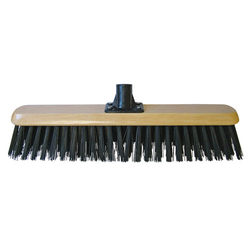 PVC Platform Broom Head 450mm (18in) Threaded Socket