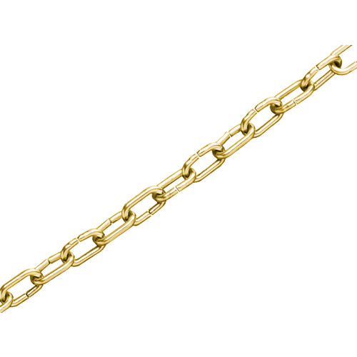 Clock Chain Polished Brass 1.6mm x 10m