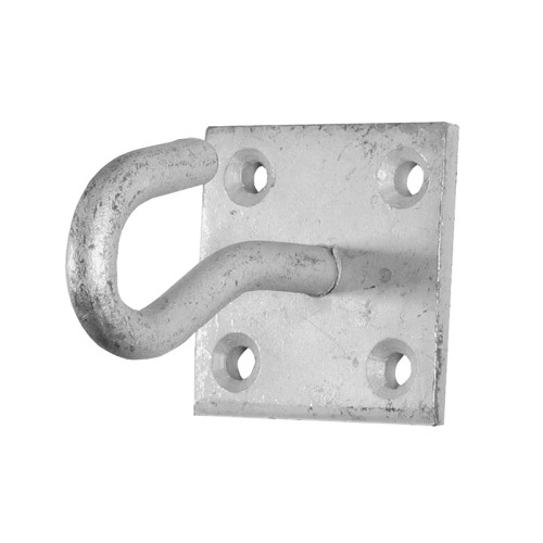 Hook On Plate - Galvanised