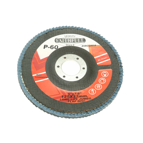 Abrasive Jumbo Flap Disc 127mm Fine