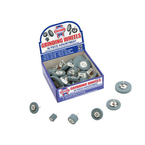 Grinding Wheel Assortment, 36 Piece