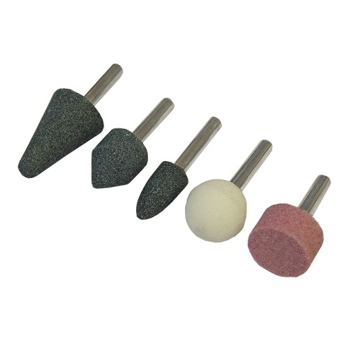 Mounted Grinding Stones Set, 5 Piece