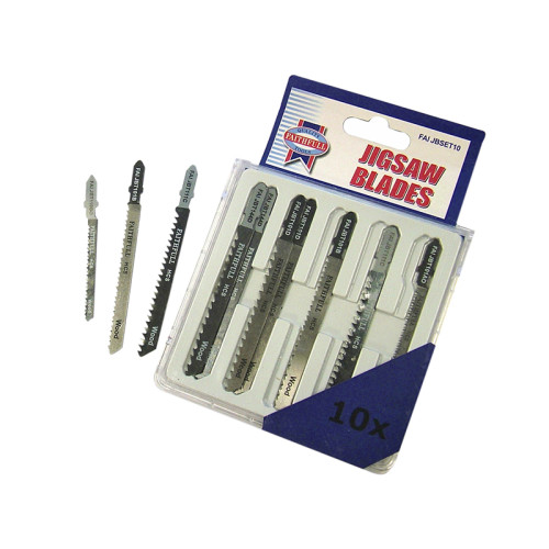 Jigsaw Blade Set of 10 Assorted