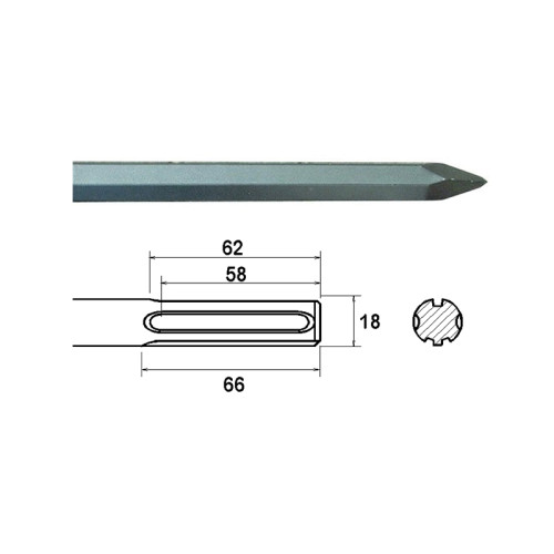 SDS Max Point 400mm