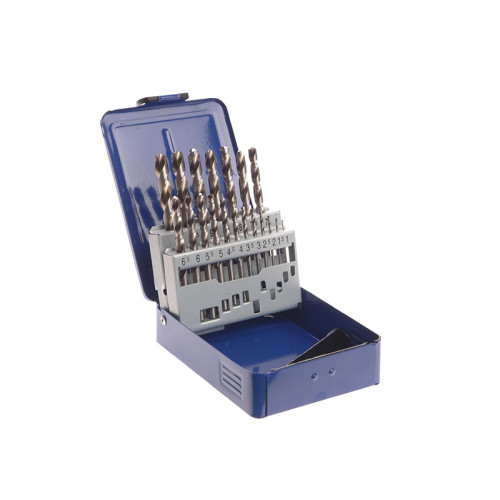 HSS Drill Bit Set of 19 M2 1 - 10mm & Case