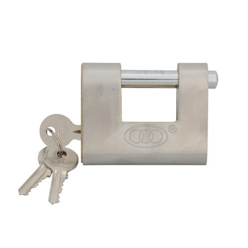 Brass Shutter Padlock 80mm