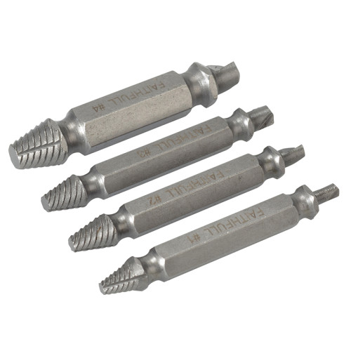 Screw Extractor Set, 4 Piece