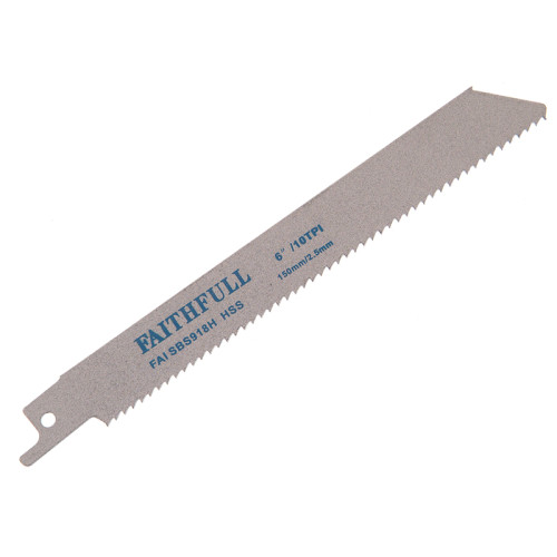 S918E Sabre Saw Blade Metal 150mm 18 TPI (Pack of 5)