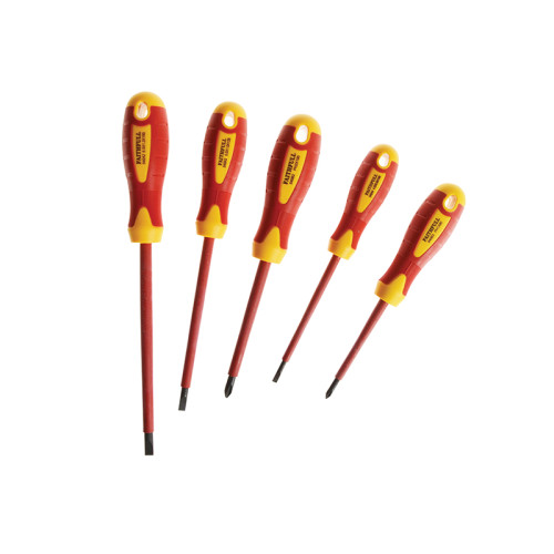 VDE Soft Grip Screwdriver Set, 5 Piece