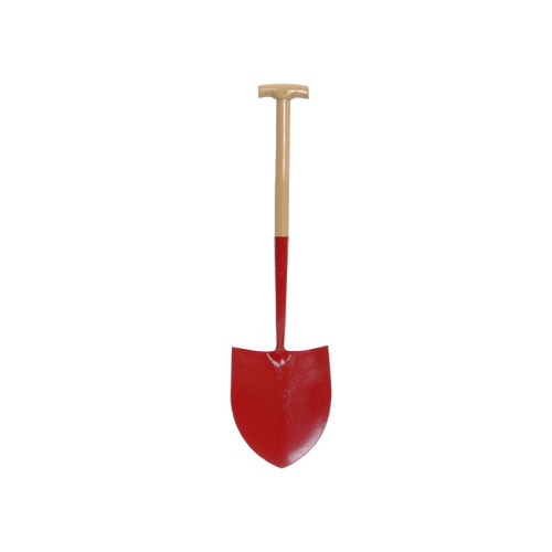 Solid Socket Shovel Round No.2 T-Handle