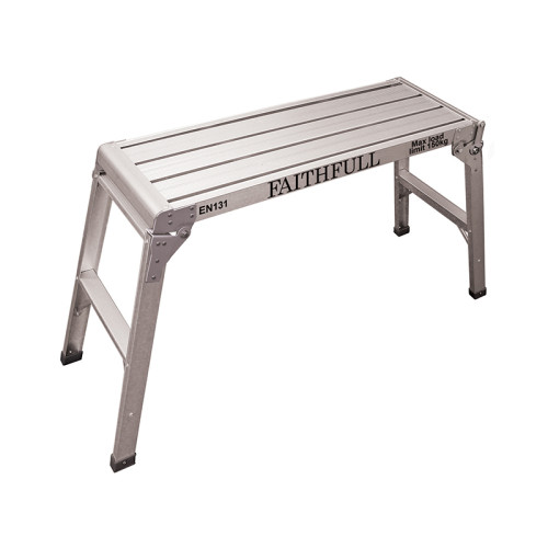 Fold Away Step Up Aluminium L100 x H52 x W30cm